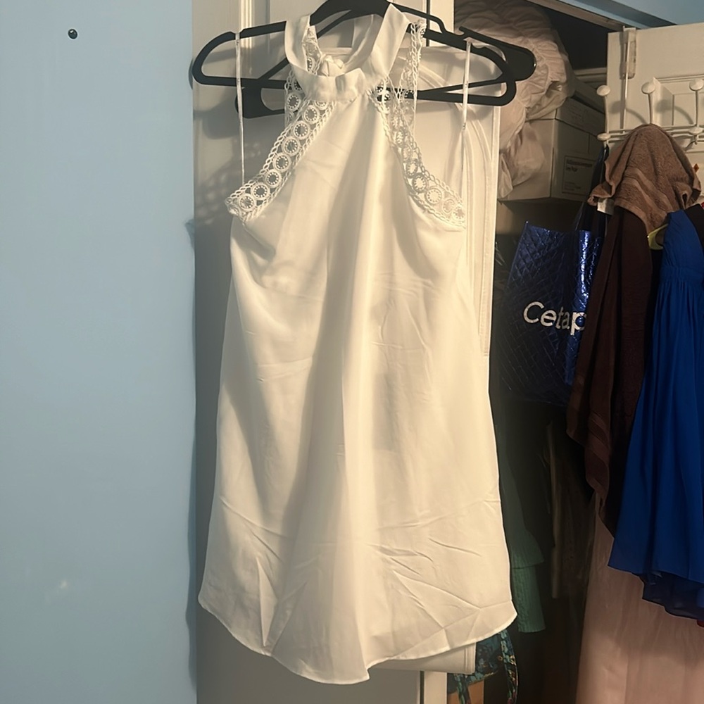 White Graduation Dress